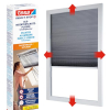 Mosquitera plisada para ventanas de tejado, aluminio, blanca, no requiere taladrar – tesa – INSECT STOP