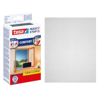 Mosquitera tesa Comfort para ventanas, velcro, negra, 1,2–2,4 m