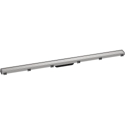 Hansgrohe shower channel, brushed stainless steel, 120 cm