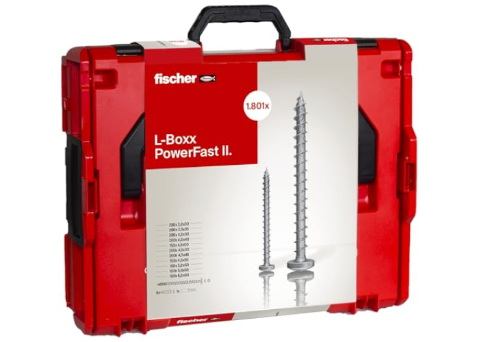 fischer PowerFast II chipboard screws PanHead with TX drive & ProfiBit fischer PowerFast II chipboard screws PanHead with TX drive & ProfiBit