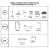 SOMATHERM FOR YOU – 5703-16-20 – Aufsteckbarer Schlauch für Multicouche Ø16 – verstellbarer Damen-Schlauch 20/27 (3/4''). Ermöglicht die Aufnahme eines Multicouche-Schlauchs mit Ø16 Durchmesser in Grau