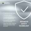 Cargador múltiple VARTA para pilas AA/AAA/9 V, 8 ranuras, detección de celdas