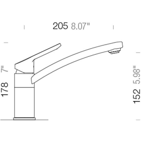 Schock 598000GON – grifo para lavabo