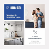 HANSA Thermostatkartusche mit Absperrung und Schmutzfilter aus Messing G 1/2