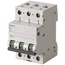 Siemens Automatik-Schutzschalter 3-polig B16A, 400V, 6kA