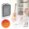 Korona 60001 Miniventilador eléctrico, 4 niveles, 1500W