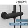 Schütte 60076 Lluvia Grande - Duschset mit Thermostat und Sicherheitsblockierung 38°C