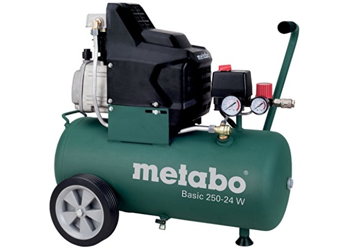 Компрессор Metabo Basic 24 л, 8 бар, безмасляный, с редуктором давления Компрессор Metabo Basic 24 л, 8 бар, безмасляный, с редуктором давления