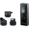 Bosch Zamo Set, telémetro láser, 20 m, 3 adaptadores, caja premium