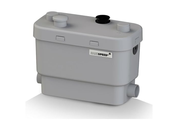 Saniflo 6045 Sanispeed Plus wastewater pump, grey Saniflo 6045 Sanispeed Plus wastewater pump, grey