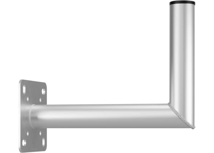 Soporte de pared Goobay para antenas parabólicas de hasta 85 cm, montaje en tubo de mástil, distancia a la pared 350 mm Soporte de pared Goobay para antenas parabólicas de hasta 85 cm, montaje en tubo de mástil, distancia a la pared 350 mm
