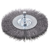 kwb HSS wire brush, finely crimped, for metalworking, 100 mm