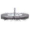 kwb HSS wire brush, finely crimped, for metalworking, 100 mm