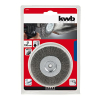 kwb HSS wire brush, finely crimped, for metalworking, 100 mm