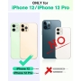 Funda TUCCH para iPhone 12/12 Pro Protección a prueba de golpes (6,1 pulgadas)