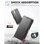 TUCCH Case for iPhone 12/12 Pro (6.1 inch), Shockproof Case with Stand Function, Card Slots and Magnet