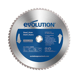 Evolution M355TCT-66CS Metallsägeblatt – 355mm, Hartmetallspitze