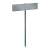 Alberts 690670 License plate holder, for nailing, hot-dip galvanized, 750 mm