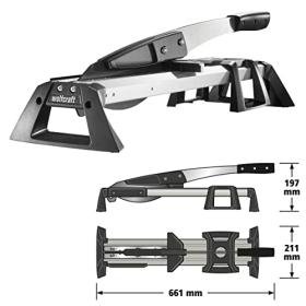 Резак для винила и ламината Wolfcraft VLC 800 для точной резки