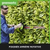 Greenworks G40HT61 - Акумуляторні кущорізи 40 В, лезо 61 см, до 27 мм, 3000 об/хв (без акумулятора та зарядного пристрою)