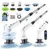 ETENTOUS Electric Cleaning Brush, with 8 replacement brush heads