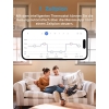 Meross Smart Thermostats Boiler WiFi Heating Thermostat Room Thermostat WiFi Thermostat Heating & Cooling Smart Wall Thermostat for Siri & Google Voice Misalignment, Remote Control
