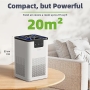 CONOPU air purifier for allergy sufferers with aromatherapy function, 3-stage filtration – an ideal solution for the home