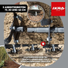 IKRA FEM 1500 electric cultivator with flexible working width