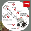 IKRA FEM 1500 electric cultivator with flexible working width