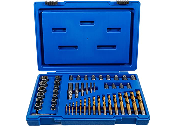 BGS 70329 Schrauben- und Mutternausdreher Set mit Linksbohrer-Satz, 49-teilig BGS 70329 Schrauben- und Mutternausdreher Set mit Linksbohrer-Satz, 49-teilig