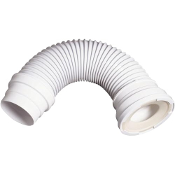 Wirquin 71070201 flexible toilet pipe, Ø 93/100 mm, length 325 mm