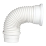 Wirquin 71070201 tubo flexible para inodoro, Ø 93/100 mm, longitud 325 mm