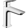 Grifo de lavabo Hansgrohe Logis con EcoSmart, cromado.