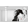 Grifo de lavabo Hansgrohe Logis con EcoSmart, cromado.