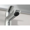 Grifo de lavabo Hansgrohe Logis con EcoSmart, cromado.