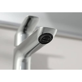 Смеситель для раковины hansgrohe Logis с технологией EcoSmart, хромированный