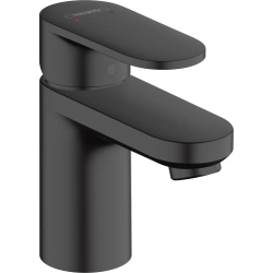 hansgrohe Vernis Blend basin mixer tap – with waste fitting, EcoSmart, Matt Black