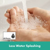 hansgrohe Vernis Blend Waschtischarmatur mit Ablaufgarnitur, Einhebelmischer 88 mm, Chrom