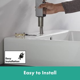 hansgrohe - Однорычажный смеситель для раковины 71 мм
