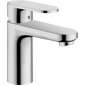 hansgrohe Vernis Blend - одноважільний змішувач для раковини 88 мм, EcoSmart, хром, без зливу