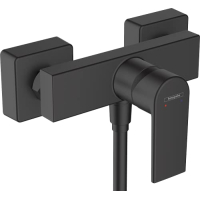 Змішувач для душу hansgrohe Vernis Shape, одноважільний, матово-чорний