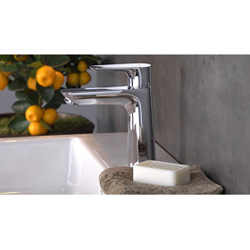 Hansgrohe Talis E Einhebel-Waschtischarmatur 110, CoolStart, Chrom