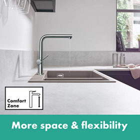 Кухонный смеситель Hansgrohe Talis M54 – элегантный и функциональный