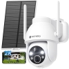 Cámara de vigilancia exterior YESYAMO 2K WiFi sin Fil Solaire