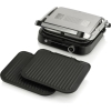 Gorenje Kontaktgrill GCG2100s, Schwarz/Silber