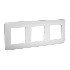 DEBFLEX Casual Triple Gloss White Panel 742003 – Socket and switch cover