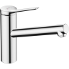 Grifo de cocina hansgrohe Zesis M33 con CoolStart, ahorro de agua