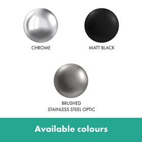 Grifo de cocina Hansgrohe Zesis M33 con rociador extraíble, cromado.