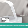 hansgrohe Vivenis basin mixer with pull rod and water-saving function, matte white
