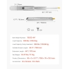 VEVOR Correderas Dobles para Cajones, Con Bloqueo, 1150 mm
